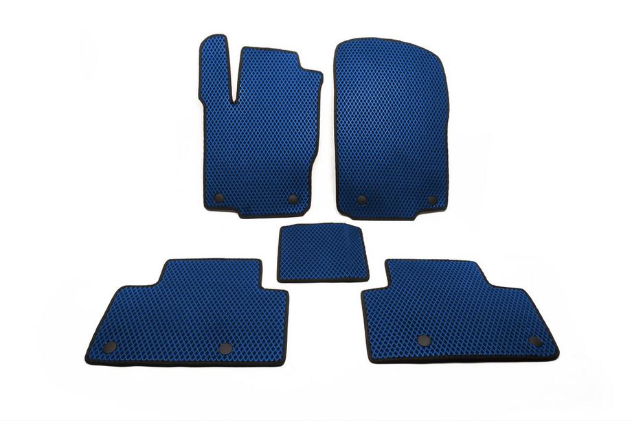 Mercedes GLE/ML class W166 2011-2018 Tapis de sol EVA (Bleu) Photo 1