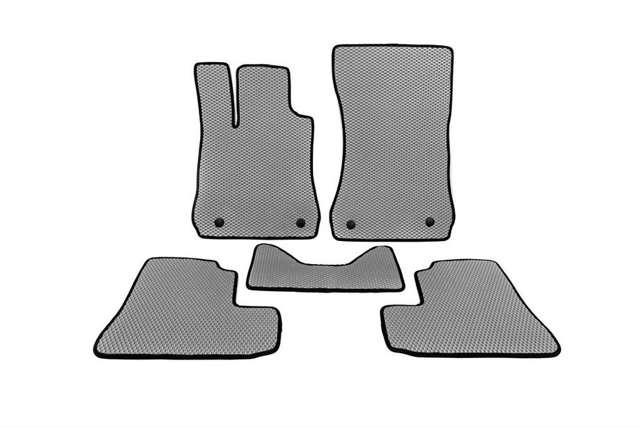 Mercedes S-class W221 2005-2013 Tapis de sol EVA (Long, Gris) Image