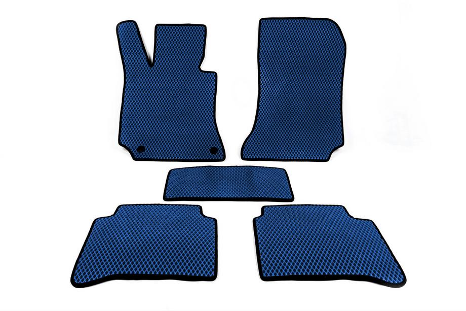 Mercedes E-class W212 2009-2016 Tapis de sol EVA (Bleu) Image