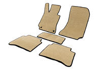 Mercedes E-class W212 2009-2016 Tapis de sol EVA (Beige) photo 2