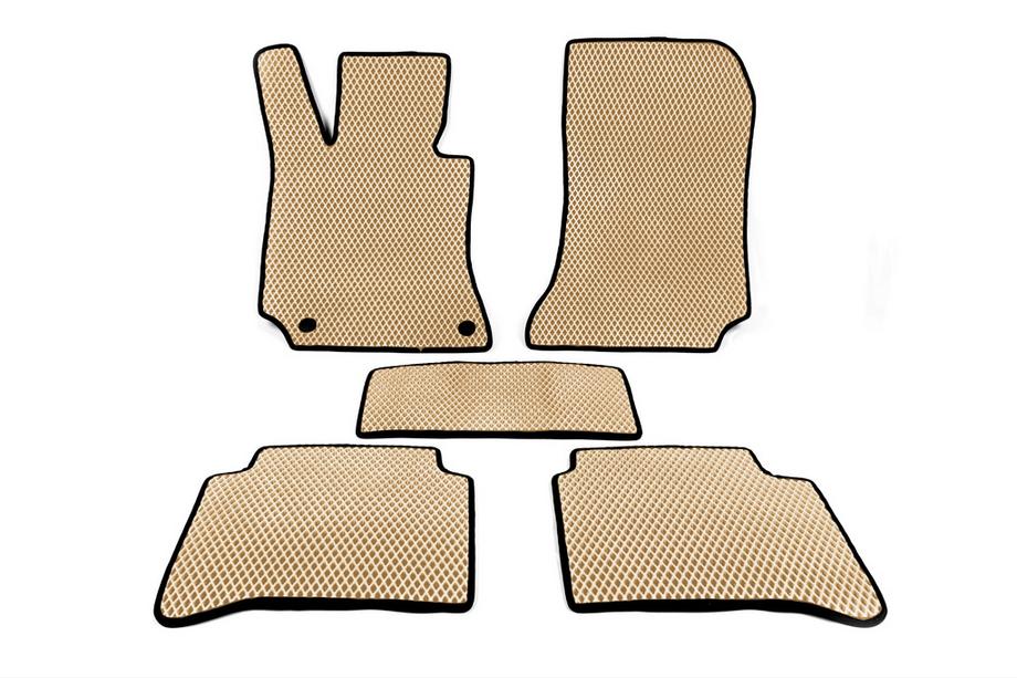 Mercedes E-class W212 2009-2016 Tapis de sol EVA (Beige) Image