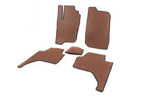Mitsubishi L200 2006-2015 Tapis de sol EVA (Marron) photo 2