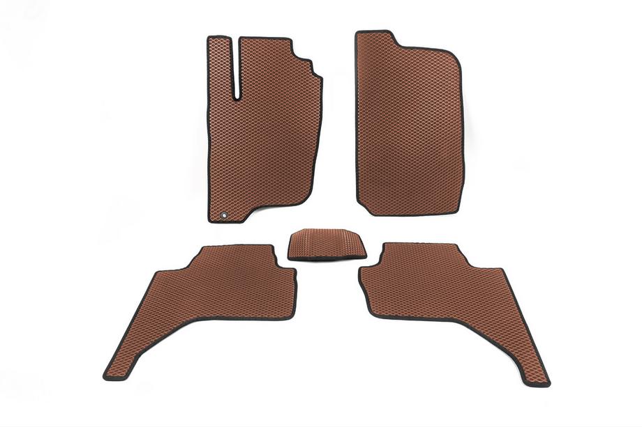 Mitsubishi L200 2006-2015 Tapis de sol EVA (Marron) Image