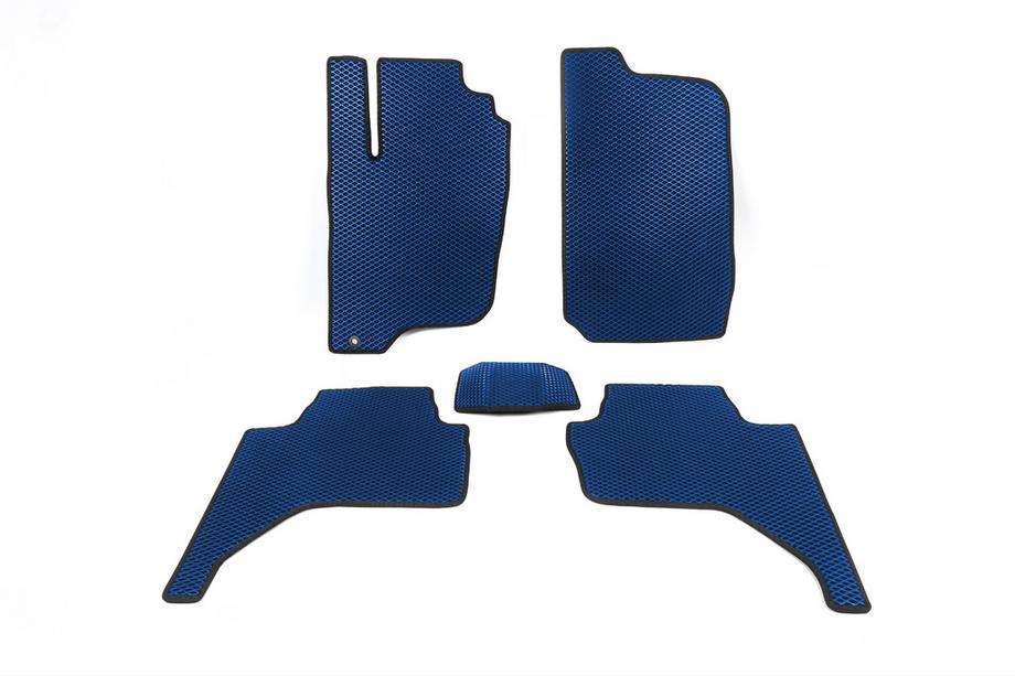Mitsubishi L200 2006-2015 Tapis de sol EVA (Bleu) Image