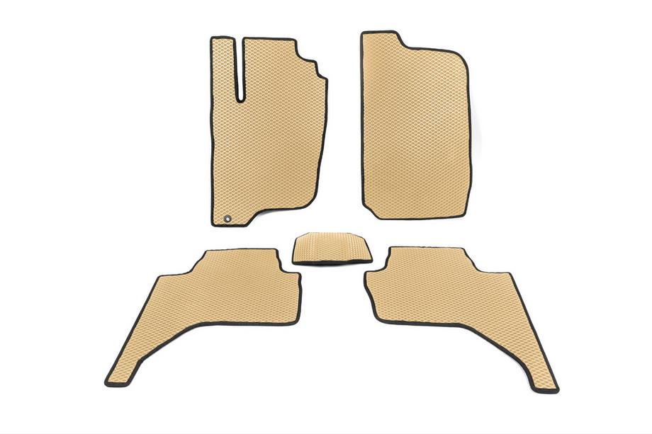 Mitsubishi L200 2006-2015 Tapis de sol EVA (Beige) Image