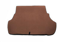 Mitsubishi Lancer X 2008- Tapis de coffre EVA Marron photo 1