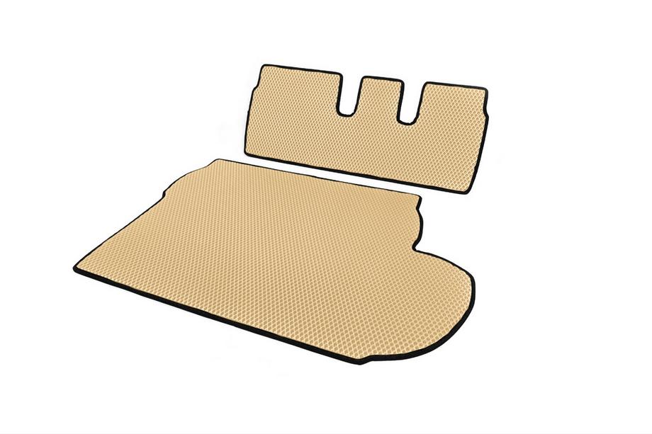 Mitsubishi Outlander 2006-2012 Tapis de coffre (EVA, Beige) 7 places Photo 2