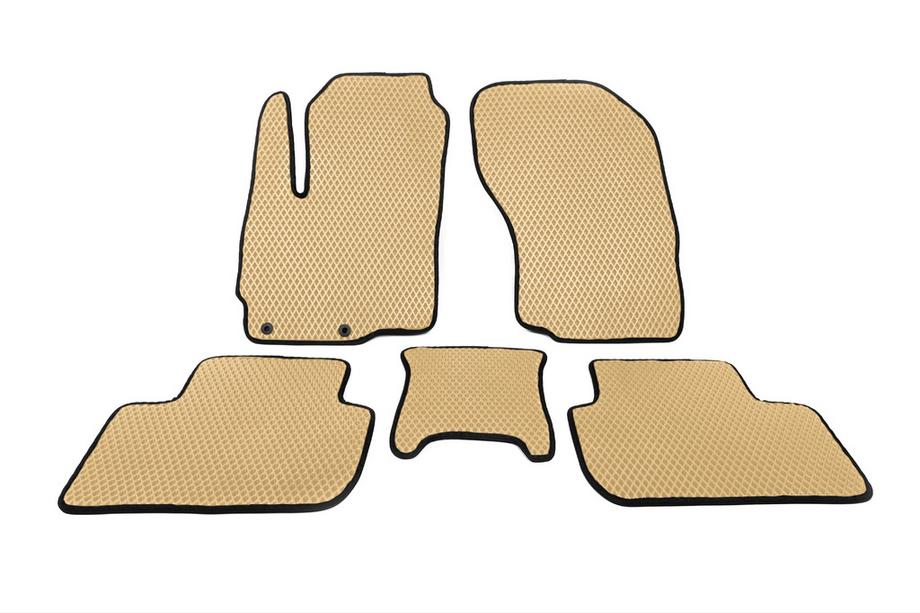 Mitsubishi Outlander 2012-2021 Tapis de sol EVA (Beige) Image