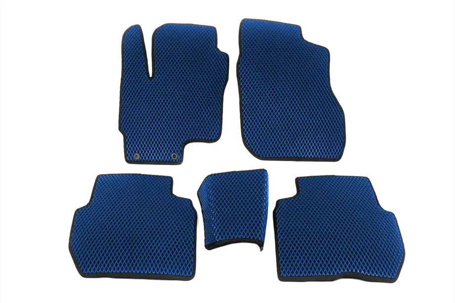 Mitsubishi Outlander 2012-2021 Tapis de sol EVA P-HEV (Bleu) Image