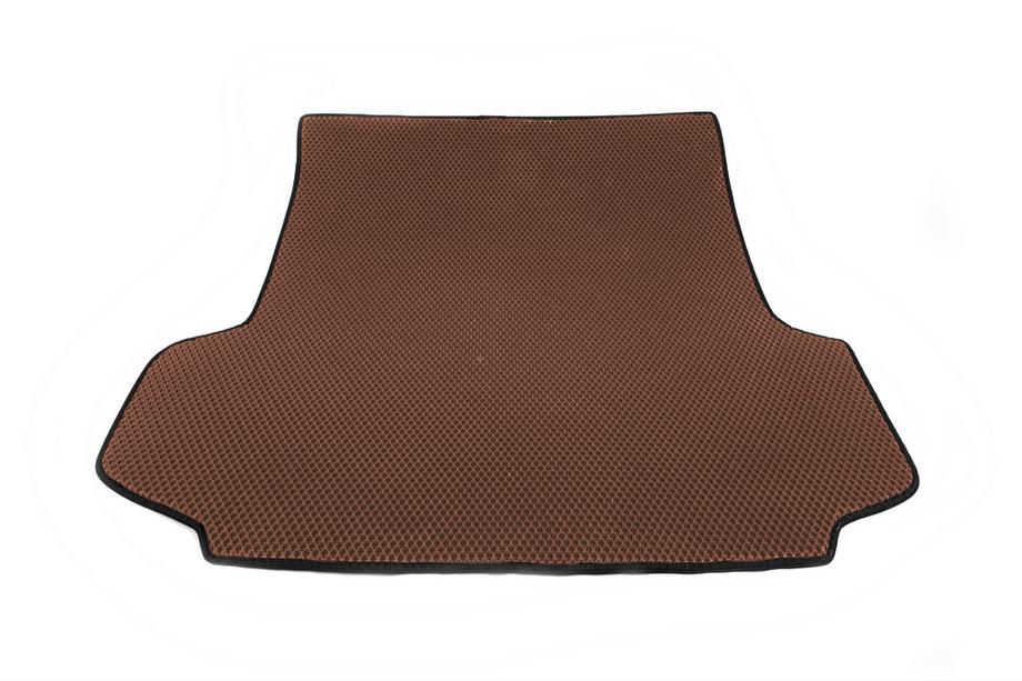 Mitsubishi Pajero Sport 2008-2015 Tapis de coffre EVA Marron Photo 1