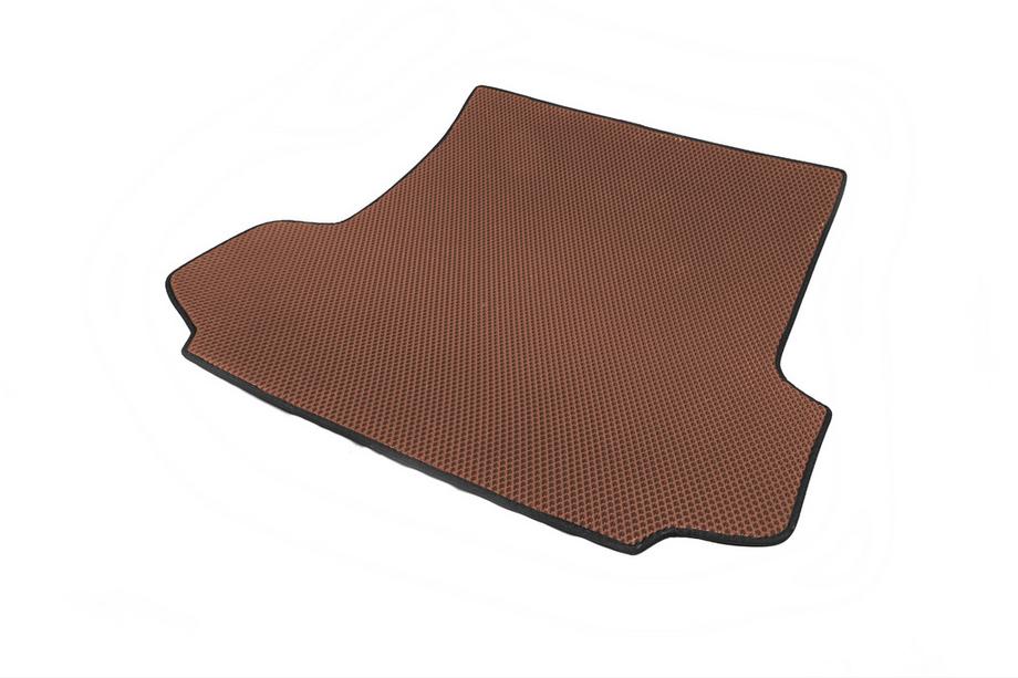 Mitsubishi Pajero Sport 2008-2015 Tapis de coffre EVA Marron Photo 2