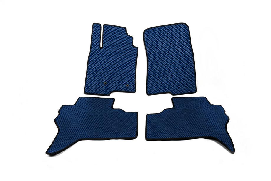 Mitsubishi Pajero Wagon III 1999-2006 Tapis de sol EVA (Bleu) Image