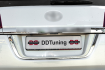 Toyota Land Cruiser 200 2007-2021 Baguette au-dessus de la plaque OEM (2016+) photo 3