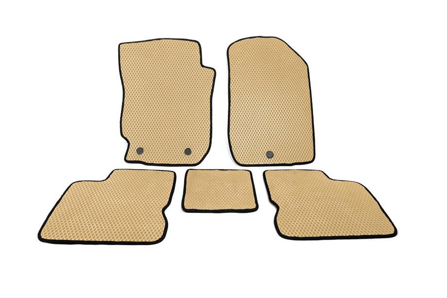 Nissan Almera G11/G15 2012- Tapis de sol EVA (Beige) Image