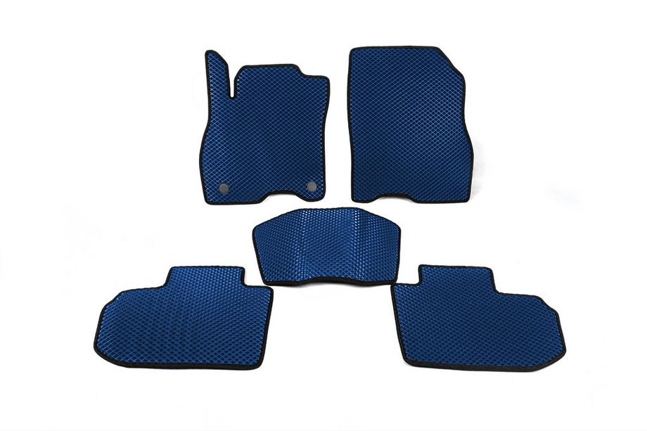 Nissan Leaf 2010-2017 Tapis de sol EVA (Bleu) Image