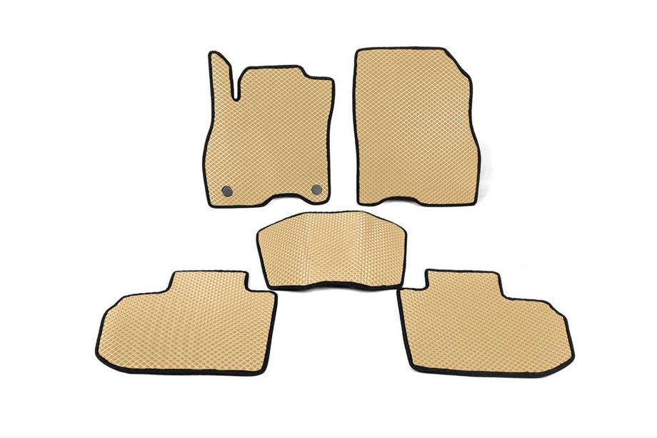 Nissan Leaf 2010-2017 Tapis de sol EVA (Beige) Image