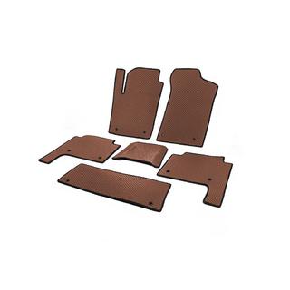 Tapis de sol EVA 3 rangées (Marron) Nissan Patrol Y62 2010-2024 photo 2