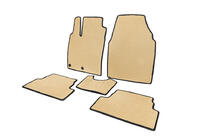 Nissan Qashqai 2007-2010 Tapis de sol EVA Beige photo 2