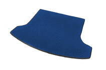 Nissan Qashqai 2010-2014 Tapis de coffre pour +2 (long, EVA, Bleu) photo 2