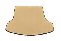 Nissan Qashqai 2010-2014 Tapis de coffre pour +2 (long, EVA, Beige) photo 1