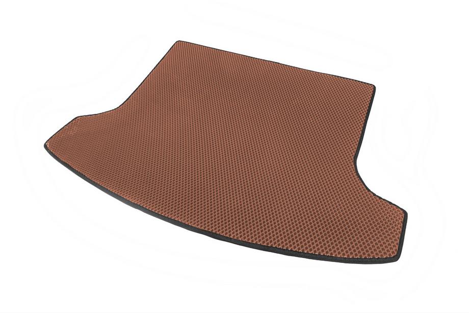 Nissan Qashqai 2007-2010 Tapis de coffre pour +2 (long, EVA, Marron) Photo 2