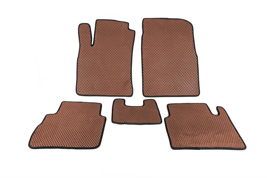 Nissan Tiida 2004-2011 Tapis de sol EVA (Marron) Image