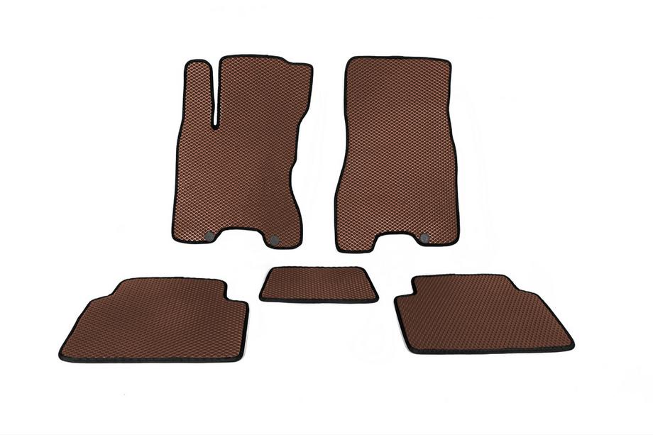 Nissan X-trail T31 2007-2014 Tapis de sol EVA (Marron) Photo 1