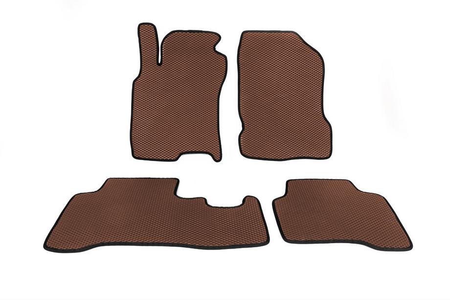 Nissan X-trail T30 2002-2007 Tapis de sol EVA (Marron) Image