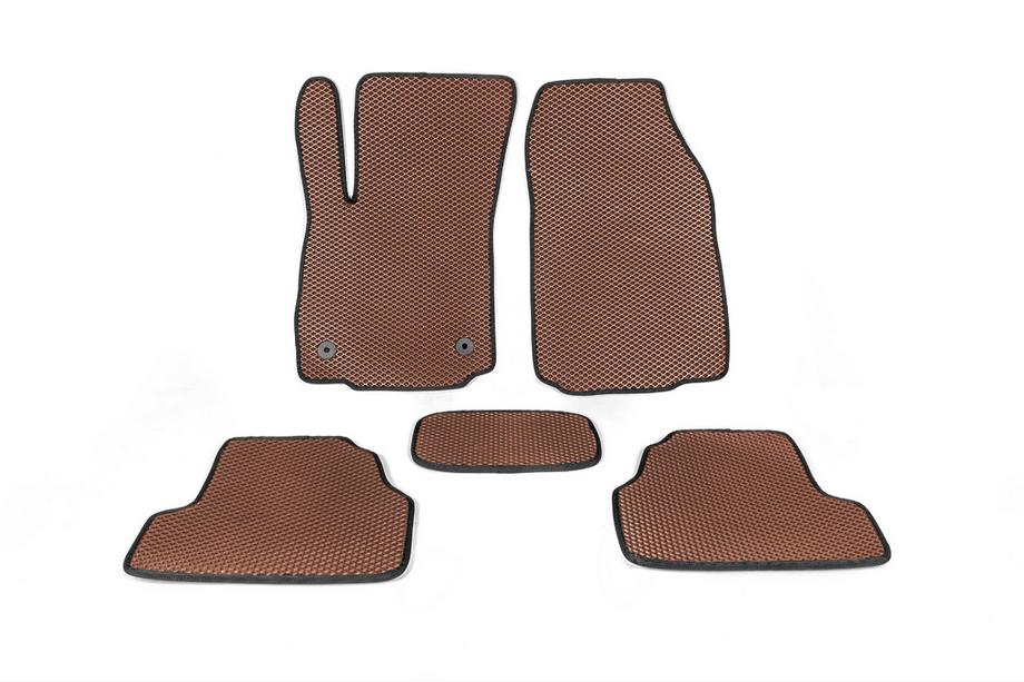 Opel Mokka 2012-2021 Tapis de sol EVA (Marron) Image