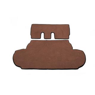 Tapis de coffre (EVA, Marron) 7 places photo 1