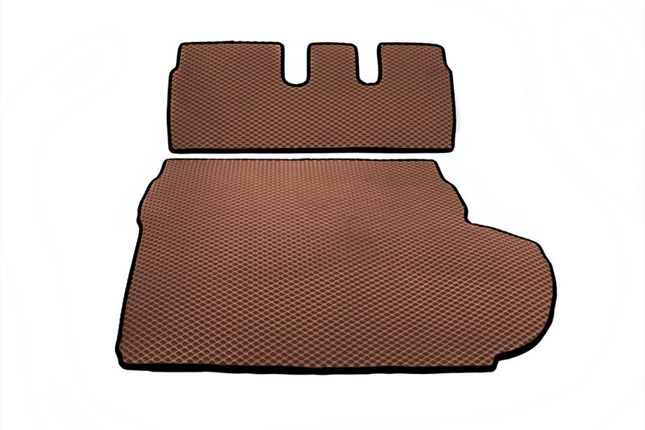 Peugeot 4007 2007-2013 Tapis de coffre (EVA, Marron) 7 places Sans caisson de basses Photo 2