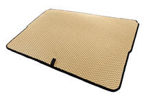 Peugeot 3008 2008-2016 Tapis de coffre (EVA, Beige) Tapis de Coffre Supérieur+Inférieur (EVA, Beige) photo 4