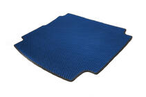Porsche Cayenne 2010-2017 Tapis de coffre avec caisson de basses (EVA, Bleu) photo 2