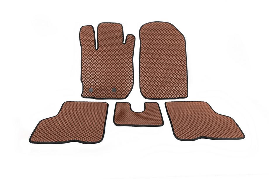 Renault Captur 2013-2019 Tapis de sol EVA pour Kaptur russe (Marron) Image