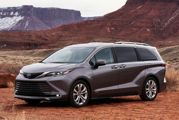 Examen de la fourgonnette Toyota Sienna de quatrième génération