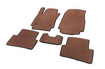 Renault Captur 2013-2019 Tapis de sol EVA (Marron) photo 2