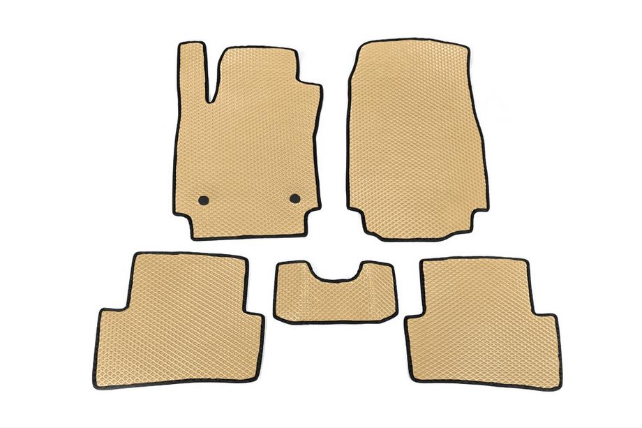Renault Captur 2013-2019 Tapis de sol EVA (Beige) Image