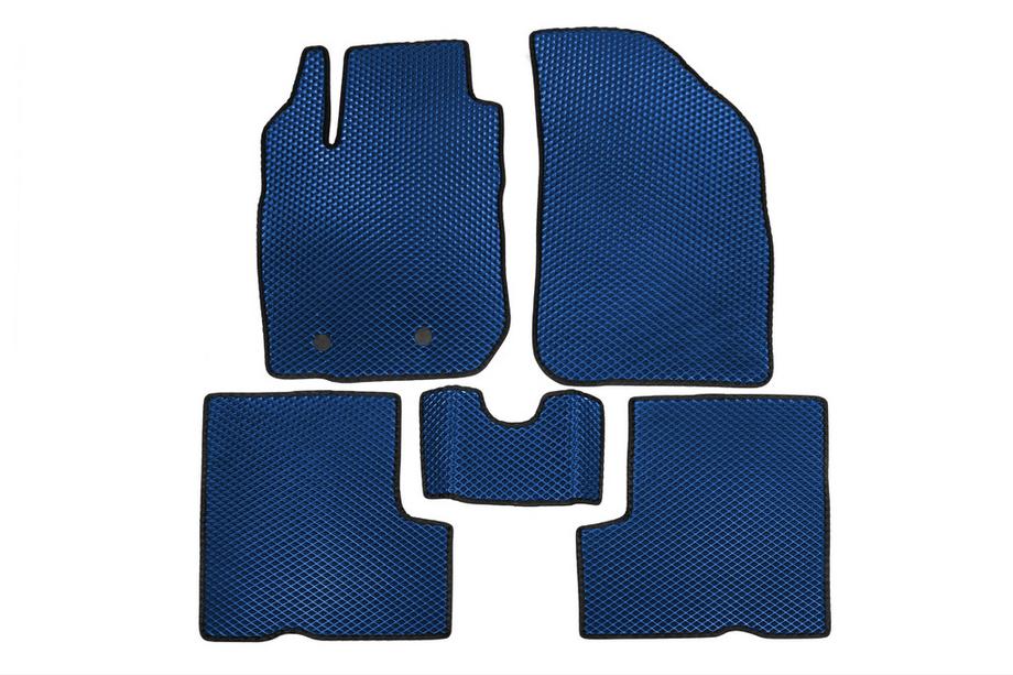 Renault Duster 2008–2017 Tapis de sol EVA (Bleu) Image