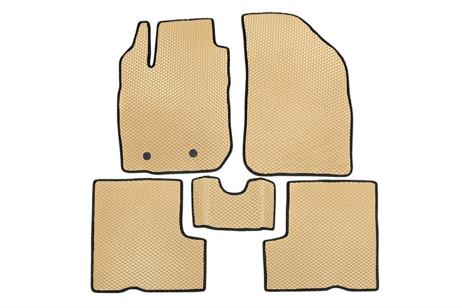 Renault Duster 2008–2017 Tapis de sol EVA (Beige) Image