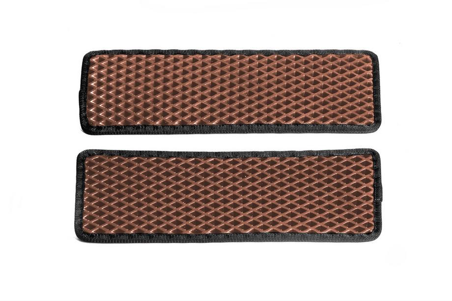 Opel Movano 2010-2021 Tapis de seuils de porte EVA (2 pcs, Marron) Photo 1