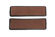 Nissan NV400 2010-2024 Tapis de seuil de porte (2 pcs, EVA, Marron) photo 1