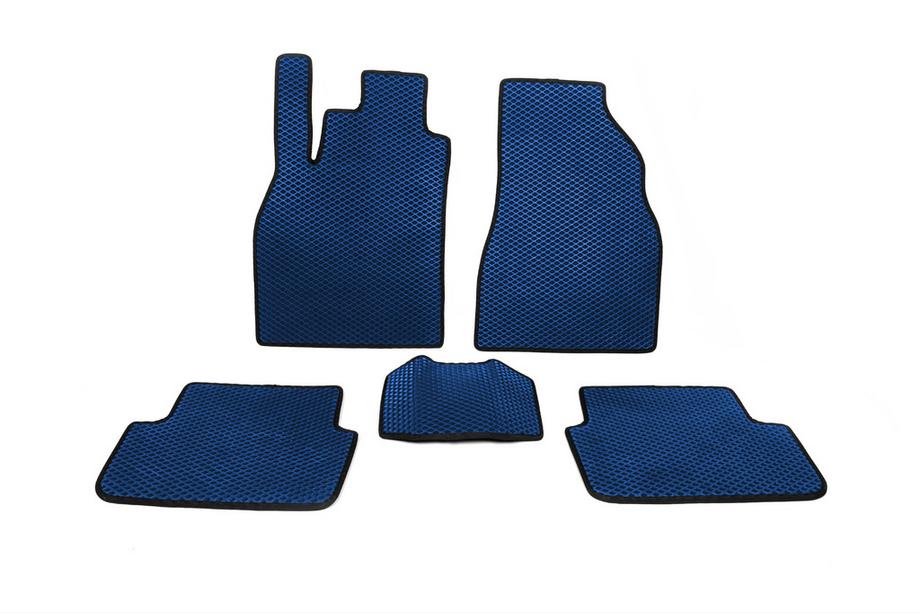 Renault Megane II 2004-2009 Tapis de sol EVA (Bleu) Image