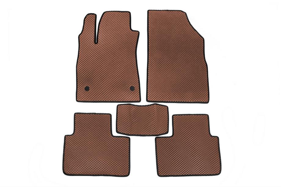 Renault Talisman 2015-2022 Tapis de sol EVA (Marron) Image