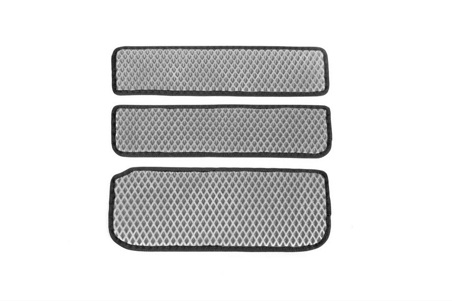 Nissan Primastar 2002-2014 Tapis de seuils EVA (3 pcs, Gris) Image