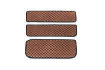 Nissan Primastar 2002-2014 Tapis de seuil de porte (3 pcs, EVA, Marron) photo 1