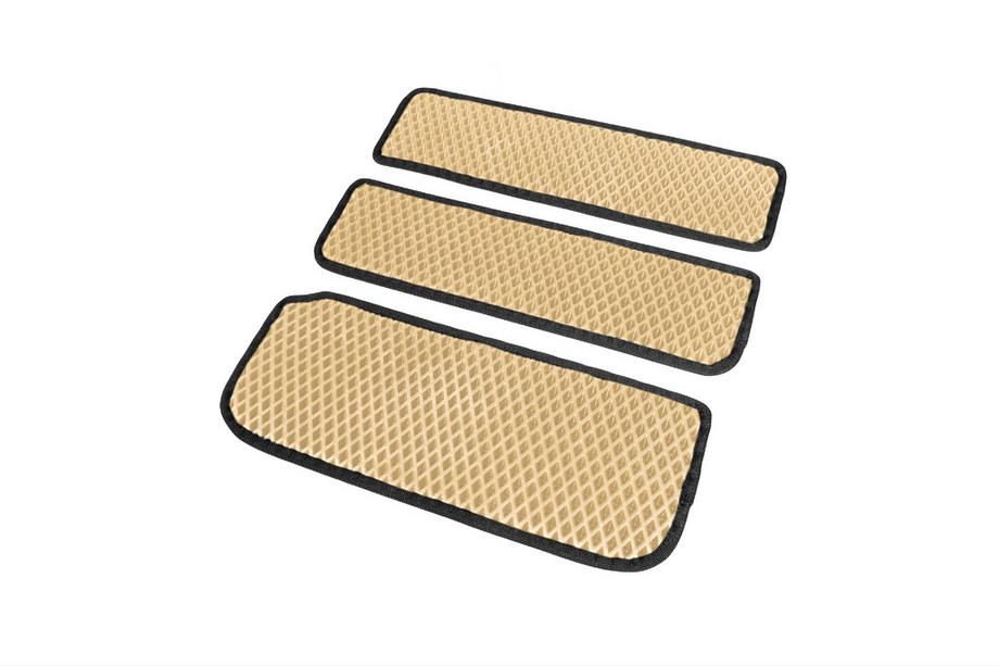 Renault Trafic 2001–2015 Tapis de seuils EVA (3 pcs, Beige) Photo 2