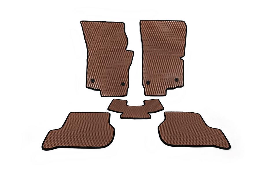 Seat Leon 2005-2012 Tapis de sol EVA (Marron) Image