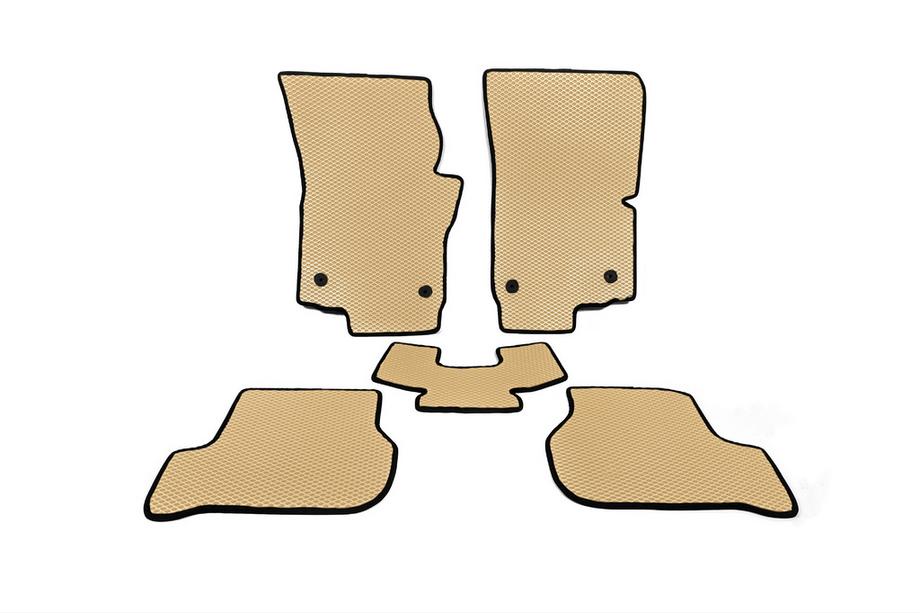 Seat Leon 2005-2012 Tapis de sol EVA (Beige) Image