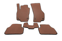 Skoda Octavia III A7 2013-2019 Tapis de sol EVA (Marron) photo 1