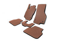 Skoda Octavia III A7 2013-2019 Tapis de sol EVA (Marron) photo 2